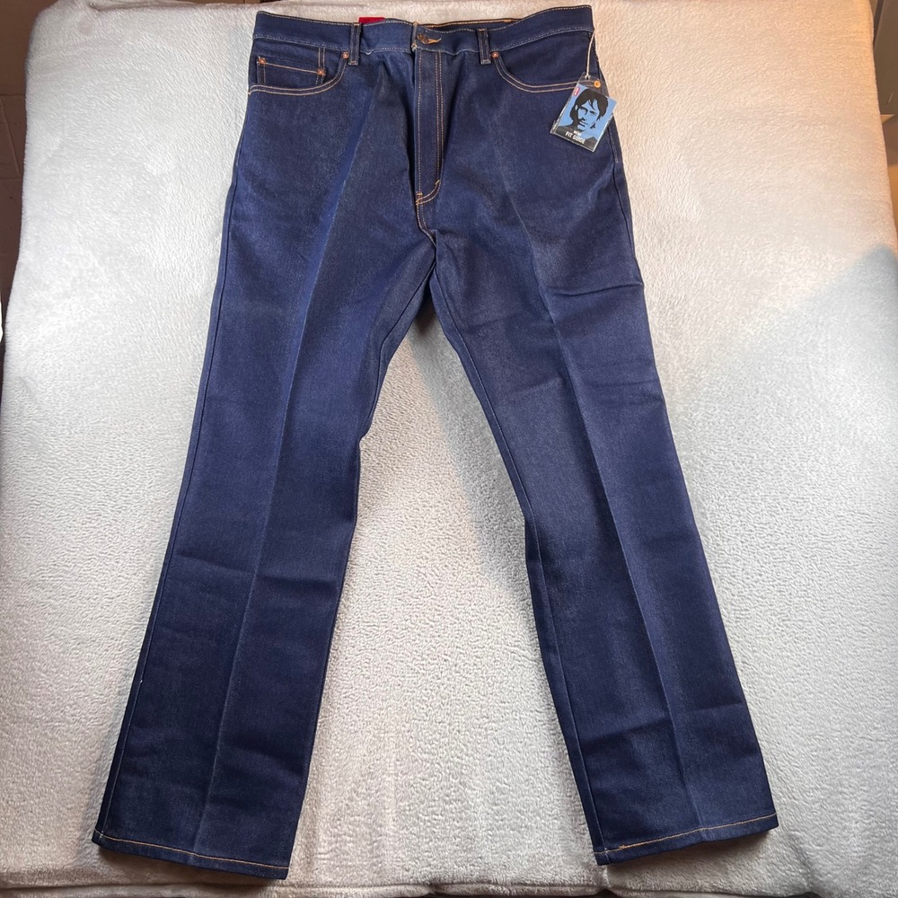 VTG Levis 517 Boot Cut Jeans Mens 40x32 Indigo Deadstock 2000's 00517-2017 NWT - Picture 2 of 11